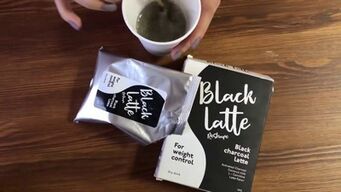 Black Latte көмір латтетін қолдану тәжірибесі